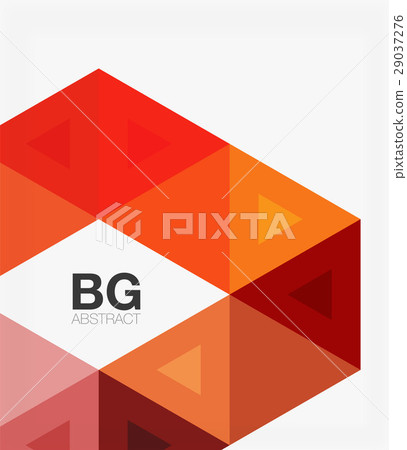 Modern geometry background 29037276