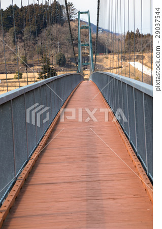 Water Township Suspension Bridge 29037544