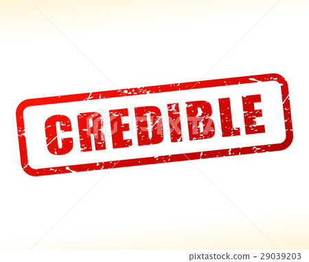 credible red text stamp credible red text stamp 29039203