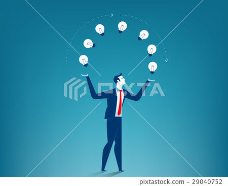 Businessman show creative 29040752