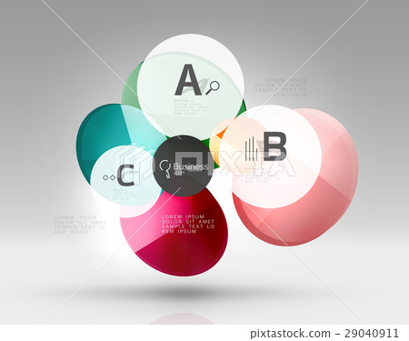 Circle abstract background 29040911