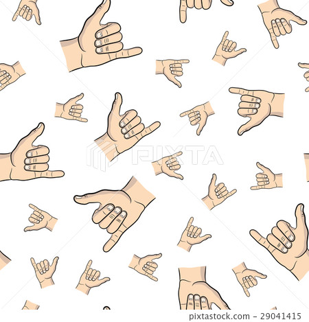 shaka hand pattern white shaka hand pattern white 29041415