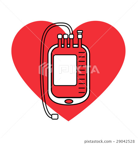 blood bag icon 29042528
