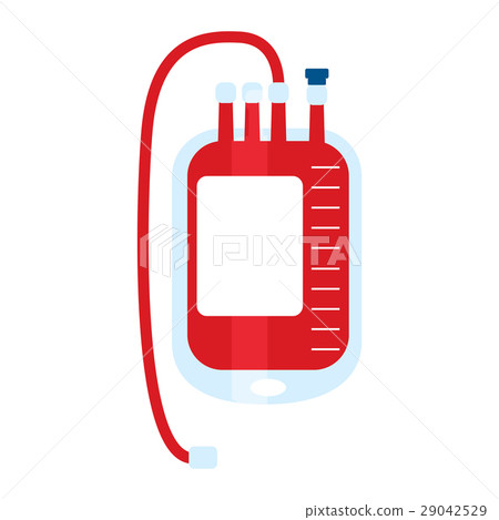 blood bag icon 29042529