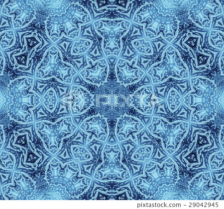 Bright blue abstract concentric pattern Bright blue abstract concentric pattern 29042945