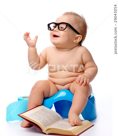 Child on potty Child on potty 29043054