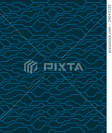 Vector abstract seamless blue background lines 29043185