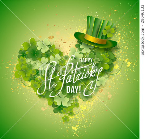 Saint Patricks Day Card 29046132