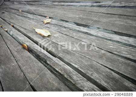 Old gray wood plank at an angle background texture 29048889