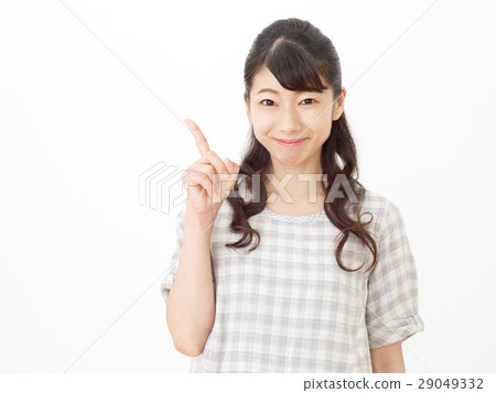 女性手指指向 29049332