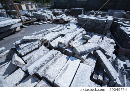Construction site construction materials (granite) Construction site construction materials (granite) 29049754