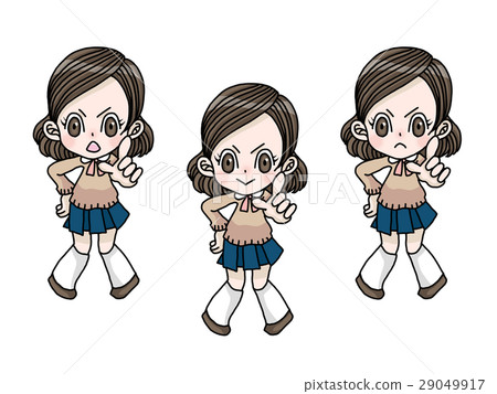 School girls high school student 29049917