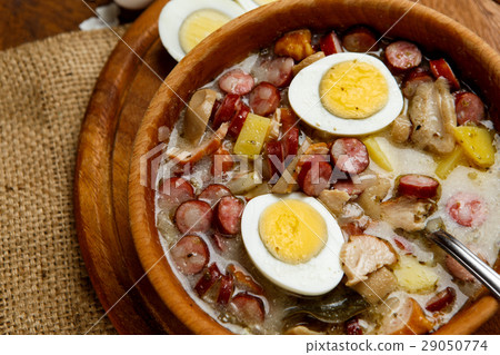 Traditional polish Easter soup Zurek  29050774