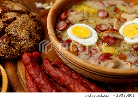 Traditional polish Easter soup Zurek Traditional polish Easter soup Zurek 29050801