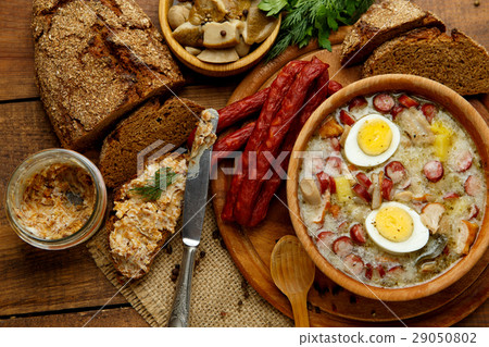 Traditional polish Easter soup Zurek Traditional polish Easter soup Zurek 29050802
