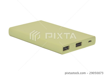 Battery power bank on a white background 29050873