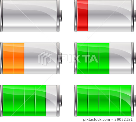 battery level icons 29052181