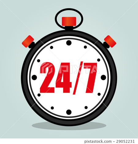 stopwatch on grey background 29052231