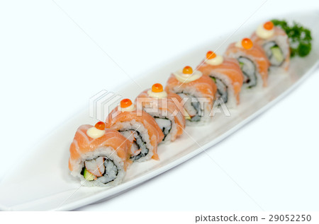 Salmon sushi Salmon sushi 29052250