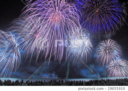 Hikone · Kitabi Lake fireworks display (Shiga prefecture) 29055910