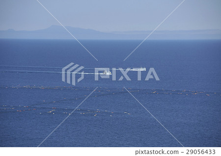 國後島和漁船 29056433