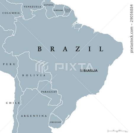 Brazil political map 29056884