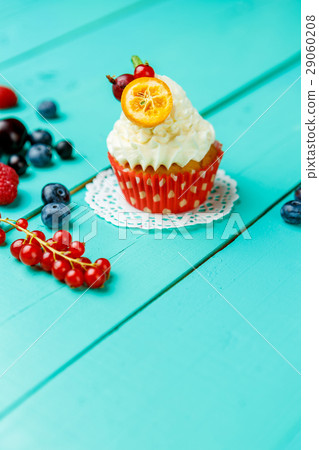 cupcakes with summer berries cupcakes with summer berries 29060208