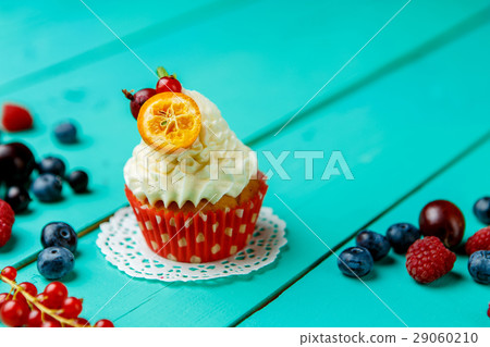 cupcakes with summer berries cupcakes with summer berries 29060210