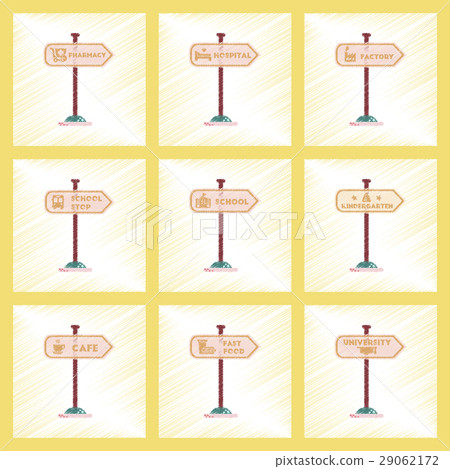 assembly flat shading style icons University 29062172