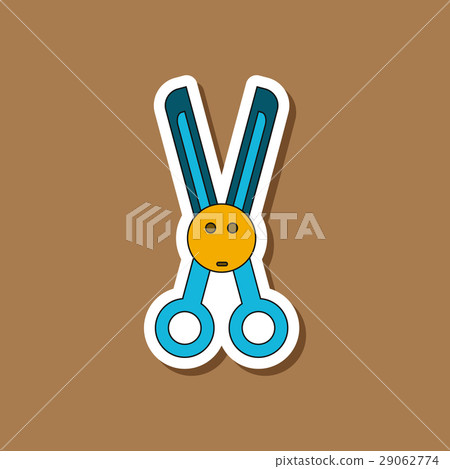 paper sticker on stylish background Kids toy paper sticker on stylish background Kids toy 29062774