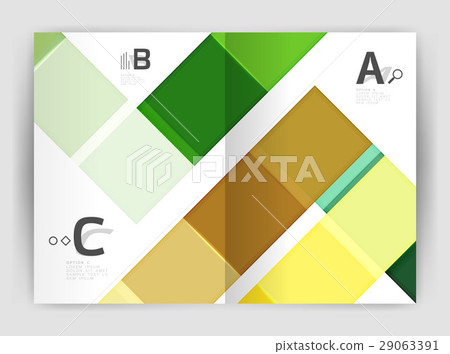 Set of front and back a4 size pages, business Set of front and back a4 size pages, business 29063391