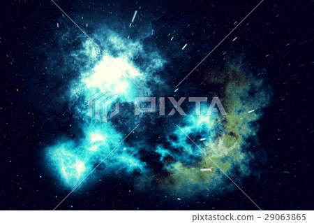 Beautiful space background with stars sky and 29063865