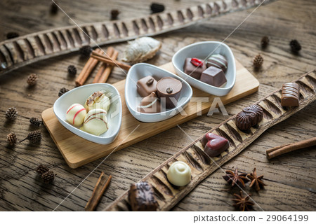 Swiss chocolate candies Swiss chocolate candies 29064199