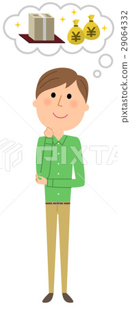 Imagine a young man's heavy money 29064332