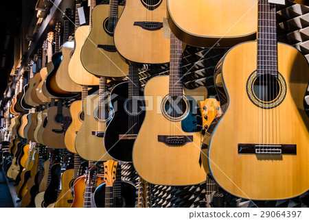 Guitars in Shop Guitars in Shop 29064397