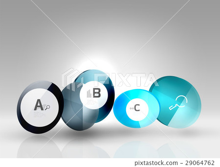 Circle abstract background 29064762
