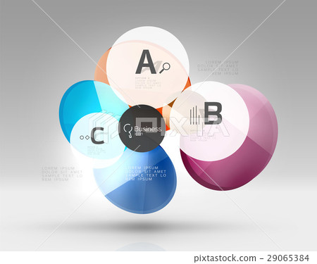 Vector circle infographics 29065384