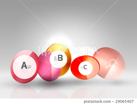 Vector circle infographics Vector circle infographics 29065407