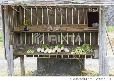 Unattended sales of vegetables Unattended sales of vegetables 29065924