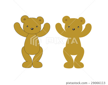 brown bear on a white backgroun brown bear on a white backgroun 29066113