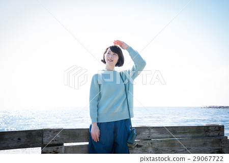 旅遊女性 旅遊女性 29067722