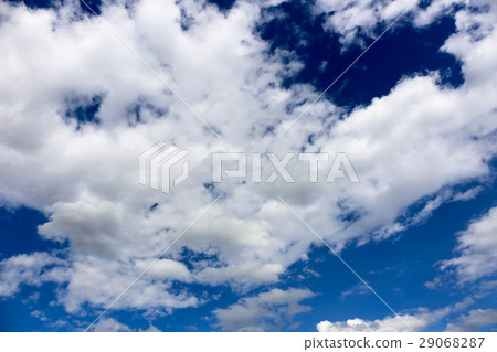 clouds in the blue sky clouds in the blue sky 29068287