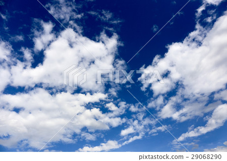 clouds in the blue sky clouds in the blue sky 29068290