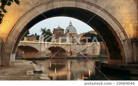 River Tiber in Rome 29069046