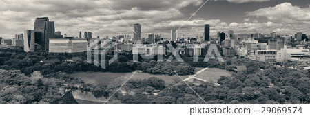 Osaka rooftop view 29069574