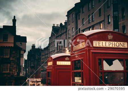 Edinburgh city street 29070395