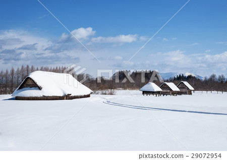 Sanno Maruyama廢墟的雪原 29072954