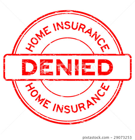 Grunge red home insurance denied rubber stamp Grunge red home insurance denied rubber stamp 29073253