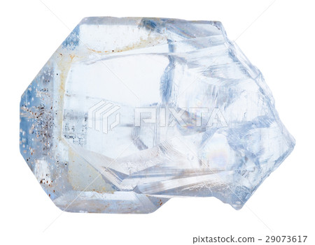 crystal of celestine rock isolated 29073617