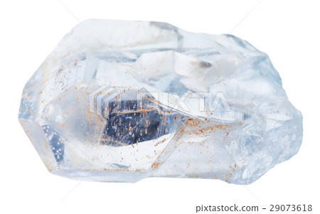 specimen of celestine stone isolated specimen of celestine stone isolated 29073618